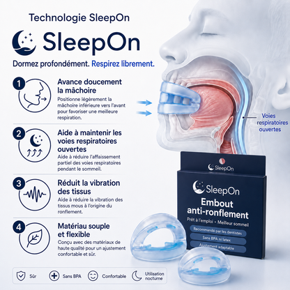 SleepOn: Antirussamento