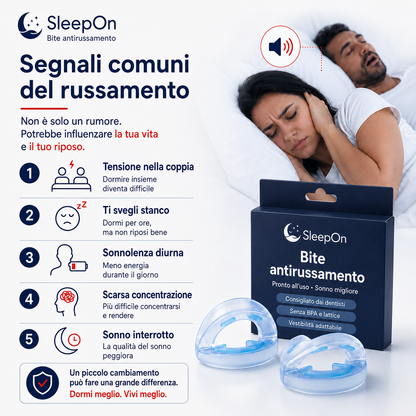 SleepOn: Antirussamento