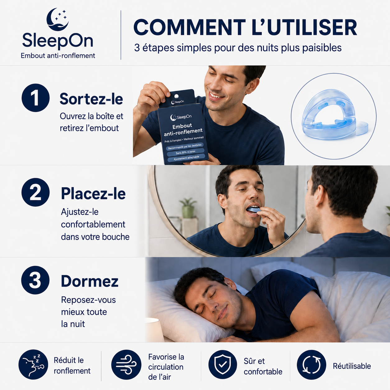 SleepOn: Antirussamento