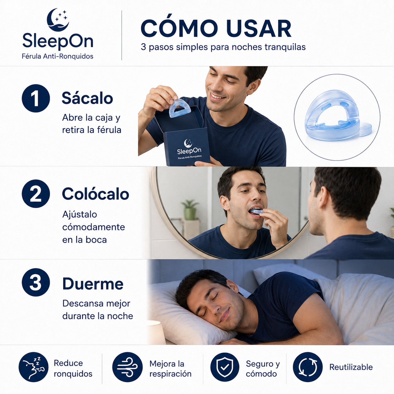 SleepOn: Antironquidos