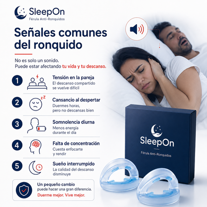 SleepOn: Antironquidos