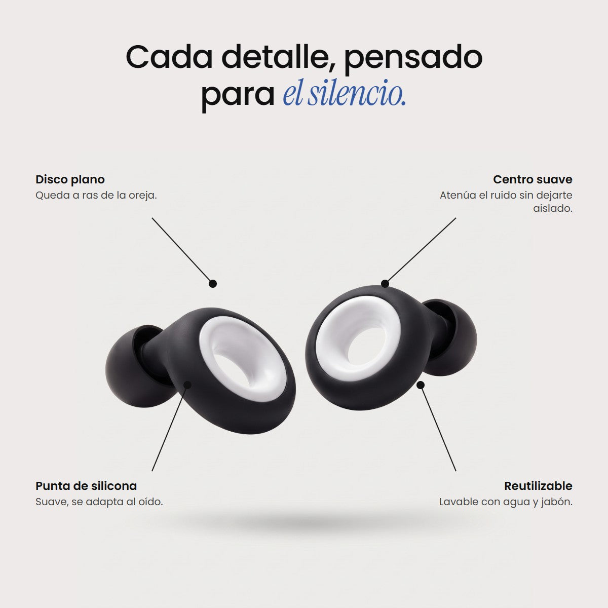 Tapones para dormir SleepOn Silence