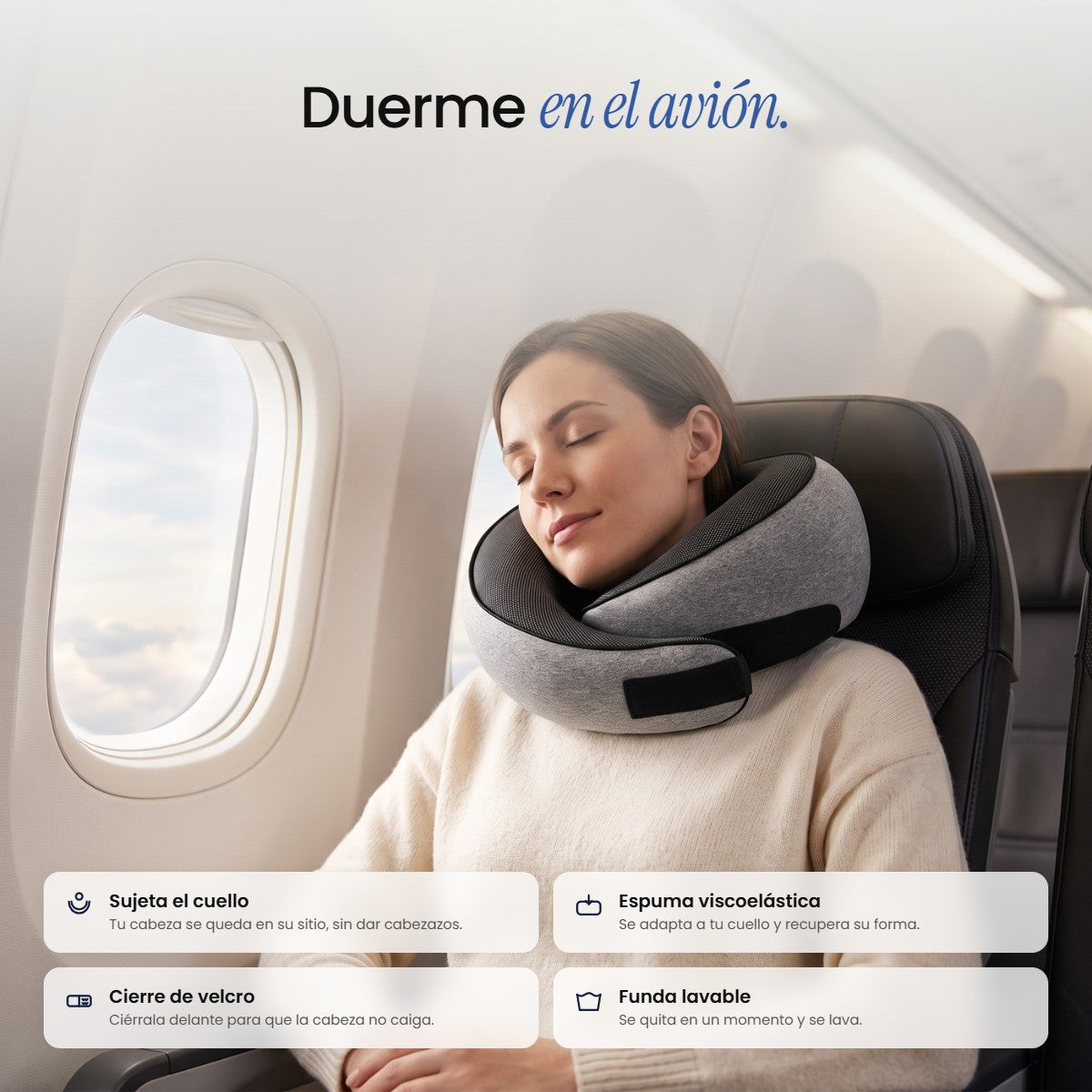 Almohada de viaje SleepOn Travel
